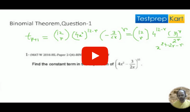Binomial Theorem Q1 